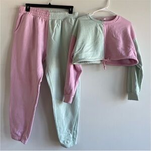 NWOT Chelsea Peers Sweatsuit SZ XL